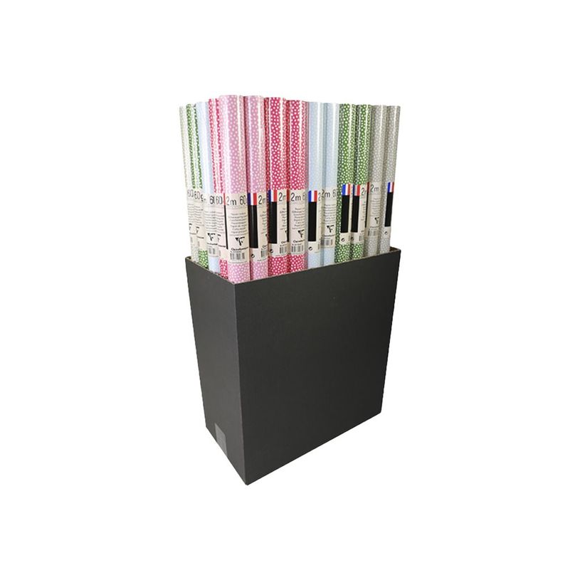 2012349432617-Clairefontaine Alliance - Papier cadeau - 70 cm x 2 m - 60 g/m² - motif bulles-P_79429668_2-2