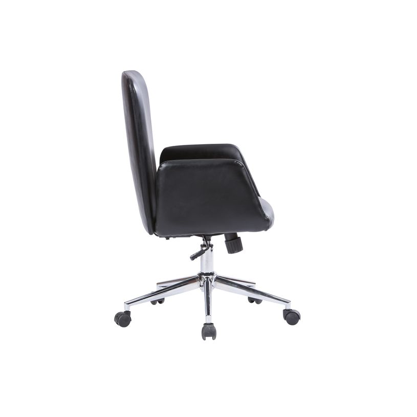 3760185020091-Fauteuil de bureau WINDSOR - accoudoirs intégrés - noir-P_79429675_3-2