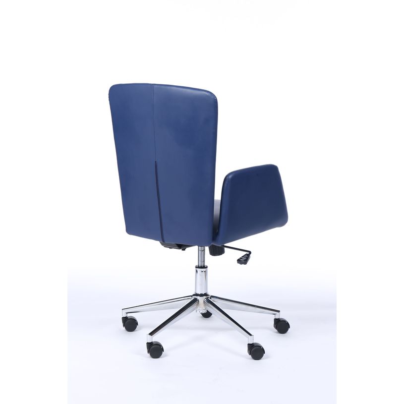 3760185020107-Fauteuil de bureau WINDSOR - accoudoirs intégrés - Bleu-P_79429676_4-3