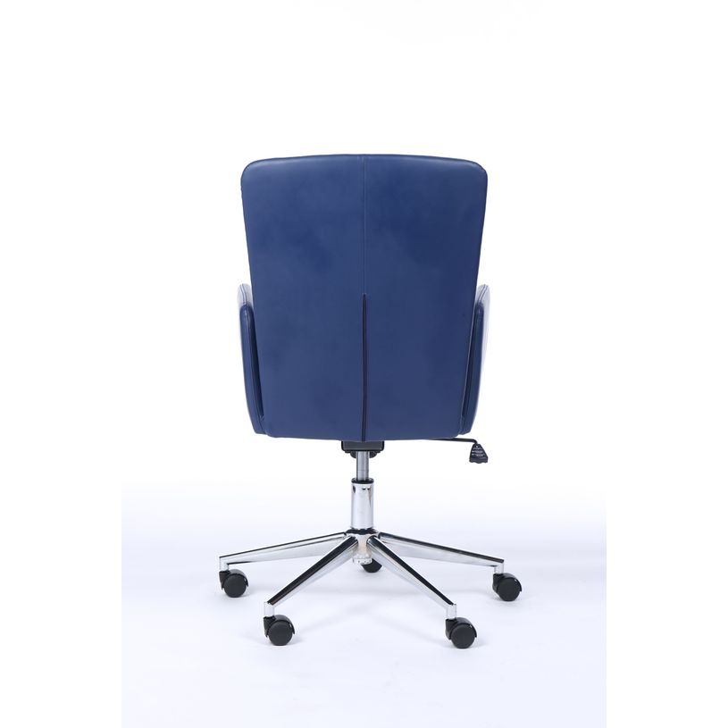 3760185020107-Fauteuil de bureau WINDSOR - accoudoirs intégrés - Bleu-P_79429676_5-4