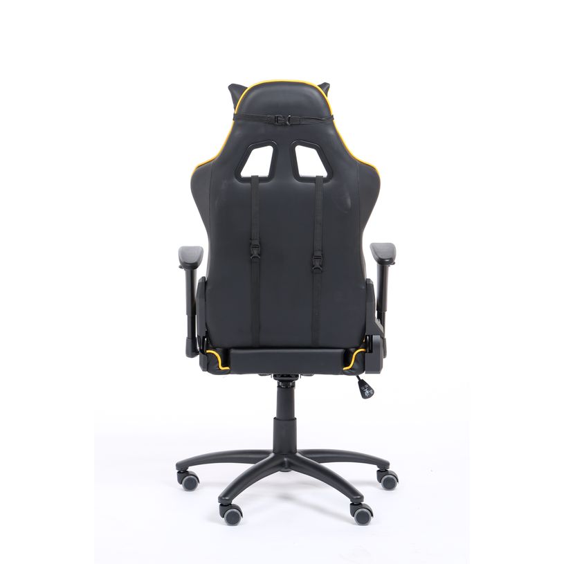 3760185028981-Fauteuil gamer SPORTING - accoudoirs réglables - noir et jaune-P_79429678_6-5