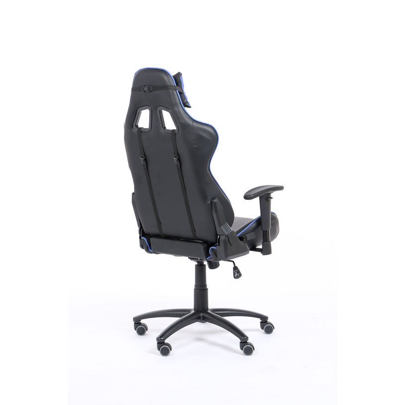 3760185028998-Fauteuil gamer SPORTING - accoudoirs réglables - noir et bleu-P_79429679_5-4