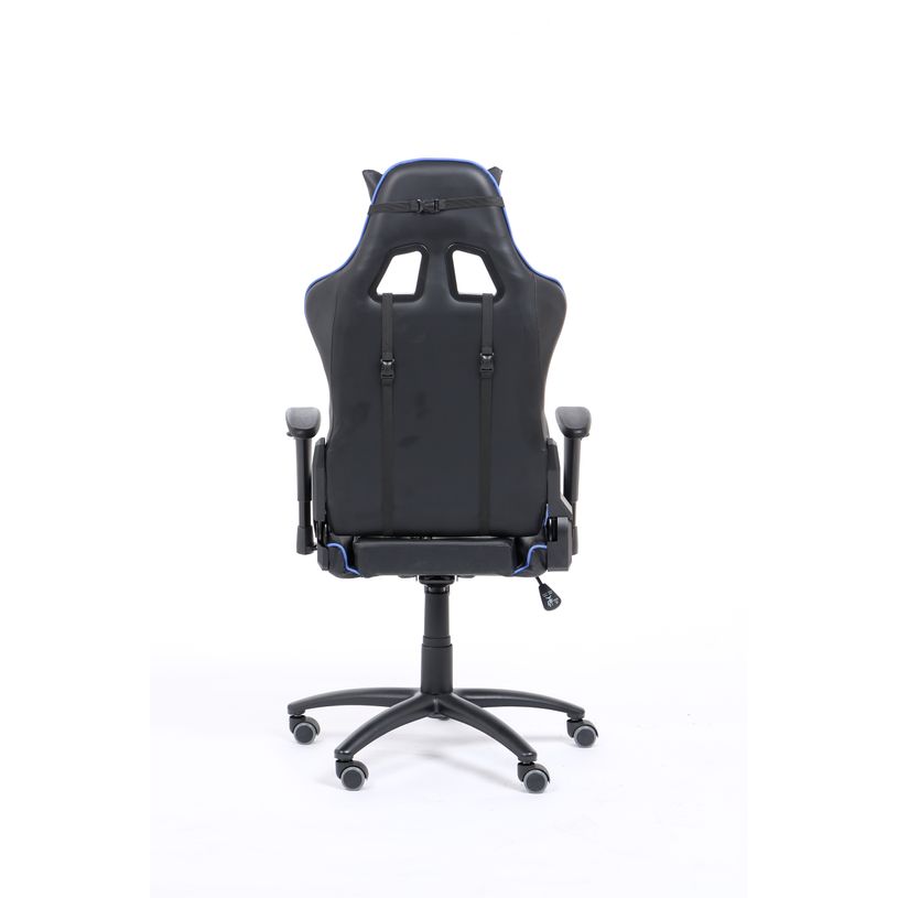 3760185028998-Fauteuil gamer SPORTING - accoudoirs réglables - noir et bleu-P_79429679_6-5