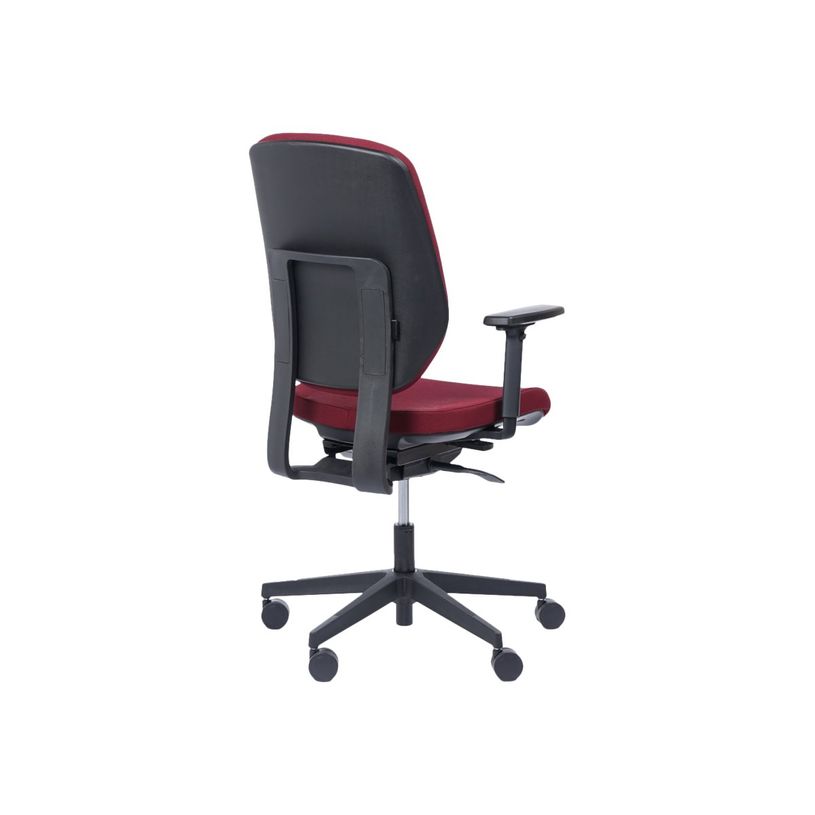 3760185029322-Fauteuil de bureau ROMEO - accoudoirs en option - bordeaux, base noire-P_79429688_5-4