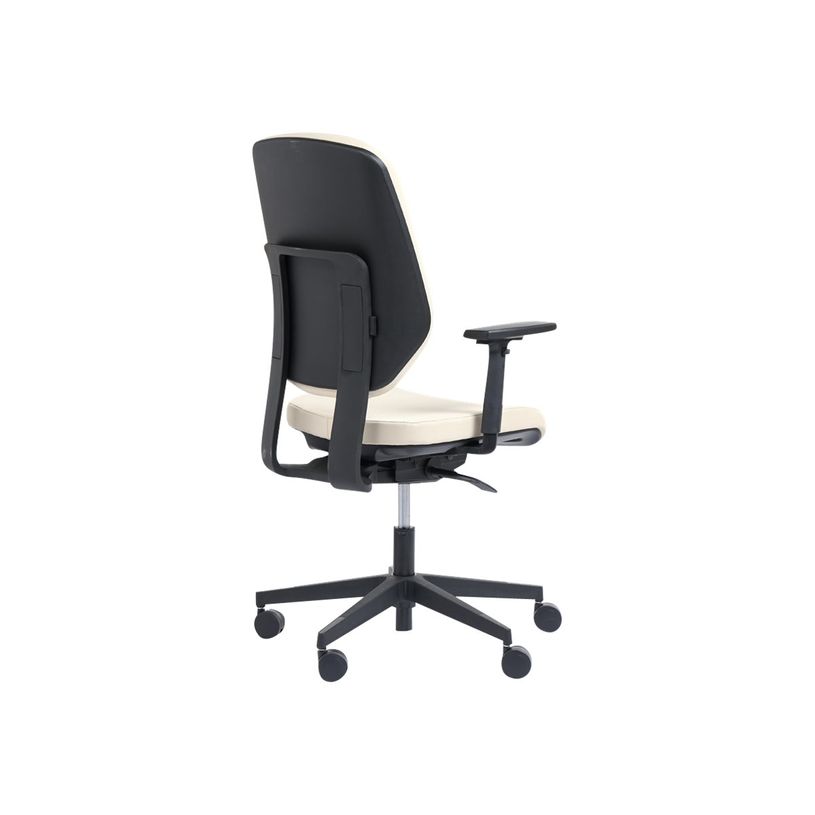 3760185029339-Fauteuil de bureau ROMEO - accoudoirs en option - beige, base noire-P_79429689_5-4