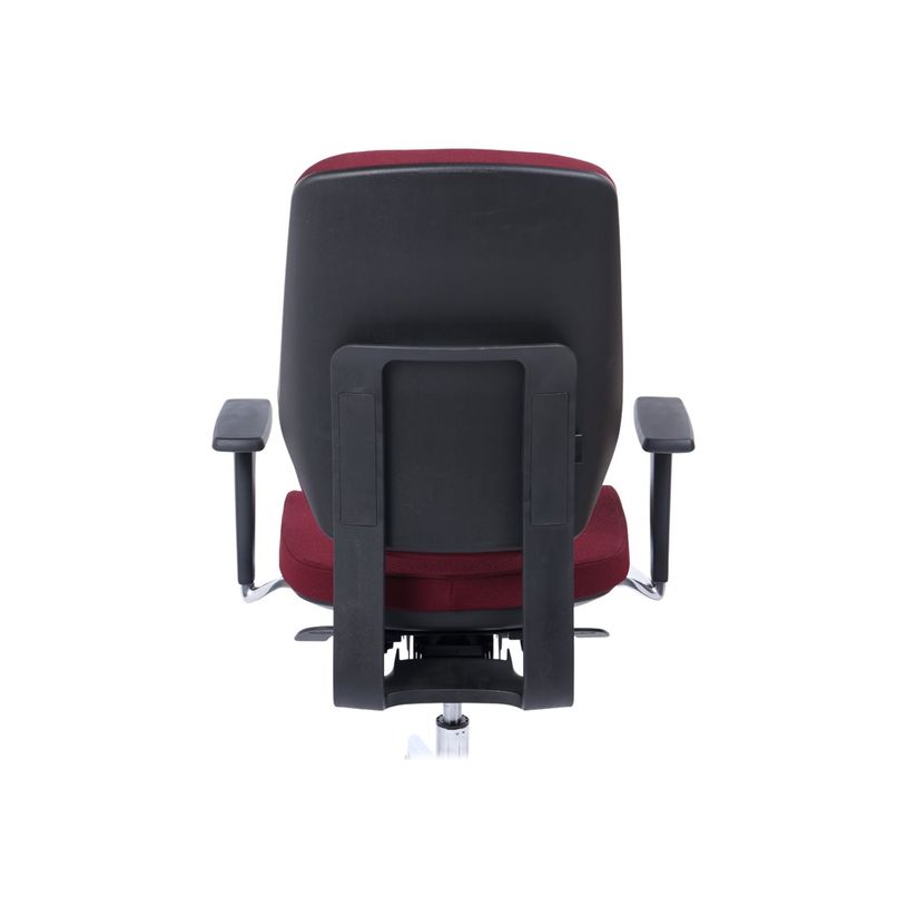 3760185029360-Fauteuil de bureau ROMEO - accoudoirs en option - bordeaux, base alu-P_79429692_13-12