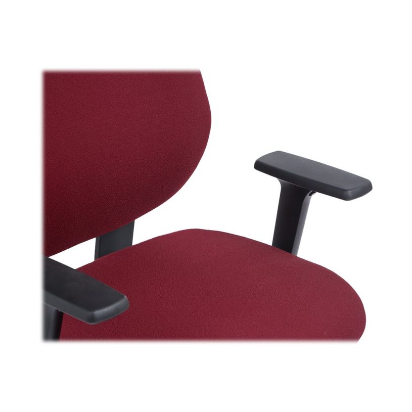 3760185029360-Fauteuil de bureau ROMEO - accoudoirs en option - bordeaux, base alu-P_79429692_16-15