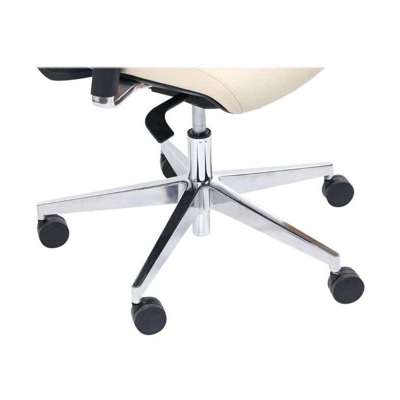 3760185029377-Fauteuil de bureau ROMEO - accoudoirs en option - beige, base alu-P_79429693_12-11