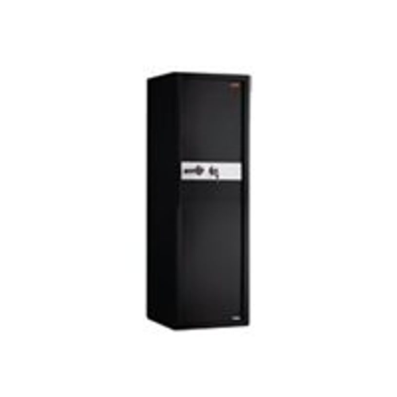 3700092258927-Reskal - Armoire de sécurité 63,5 kg pour 8 fusils - à clé - acier noir-P_79429709_2-1