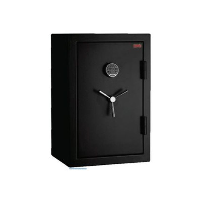 8717056680002-Reskal SE192 - Coffre-fort "gros volumes" 200L - à code - 3 étagères - acier noir-P_79429723_2-1