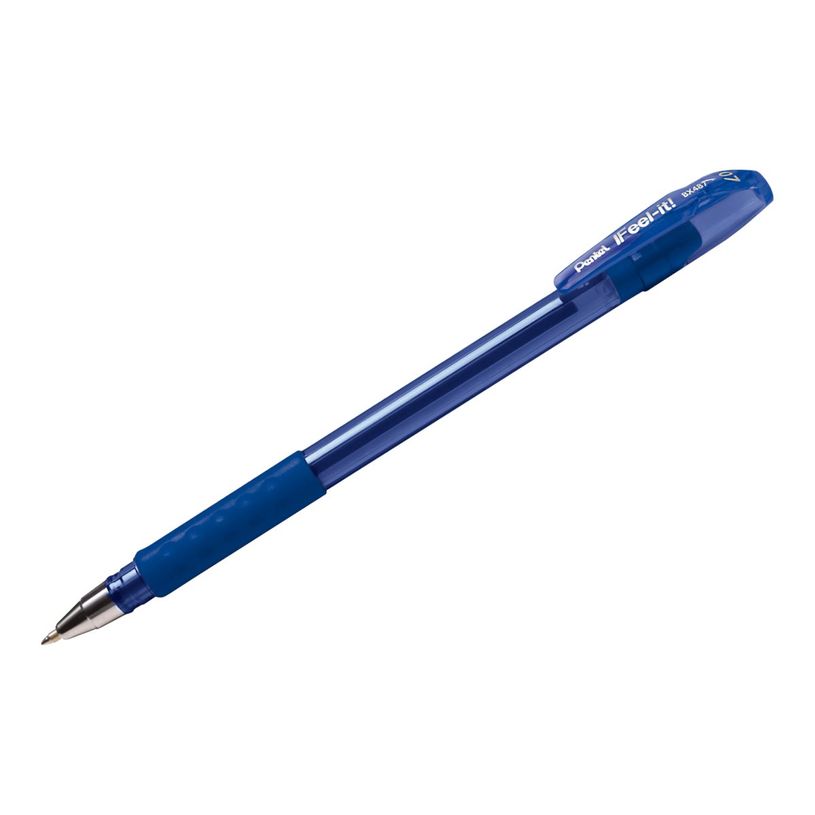 0884851028884-Pentel IFeel-it! - Stylo à bille - bleu - 0,7 mm-P_79429815_1-0