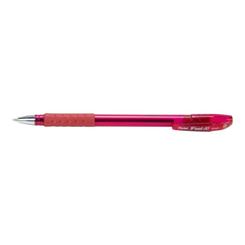 0884851028914-Pentel Feel-it! - Stylo à bille - rose - 0,7 mm-P_79429818_1-0