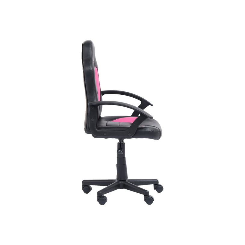 3760185029414-Fauteuil gamer ANZIO - accoudoirs fixes - noir et rose-P_79429824_6-5