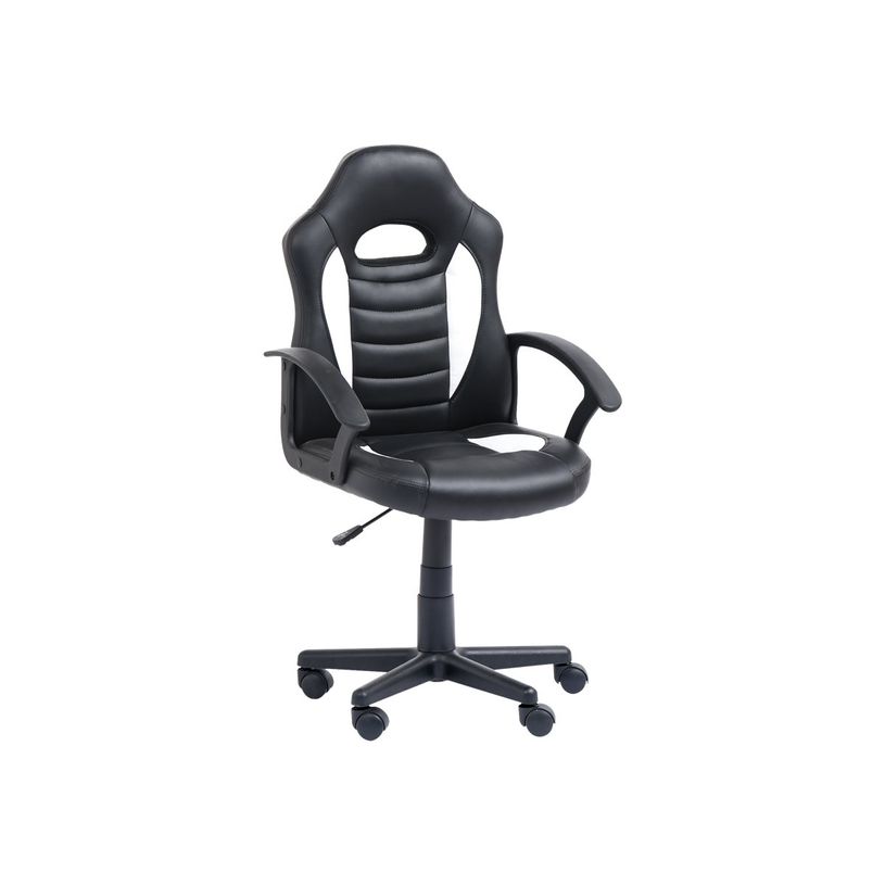 3760185029438-Fauteuil gamer ANZIO - accoudoirs fixes - noir et blanc-P_79429826_3-2