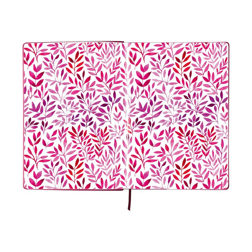 3108724521171-Oberthur Carmen - Carnet de notes souple A6 - uni - rose-P_79429901_1-2