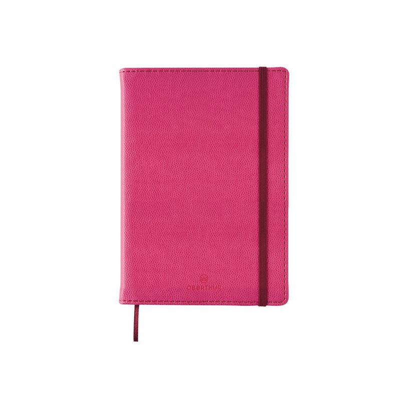 3108724521201-Oberthur Carmen - Carnet de notes rigide A6 - ligné - rose-P_79429904_5-0