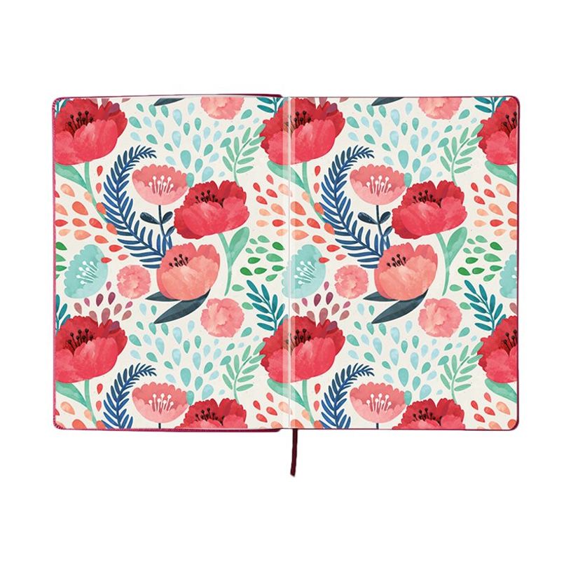 3108724521256-Oberthur Carmen - Carnet de notes rigide A6 - ligné - brun-P_79429906_1-1