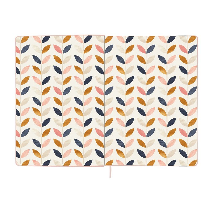 3108724521263-Oberthur Carmen - Carnet de notes souple A6 - ligné - rose poudré-P_79429907_2-3