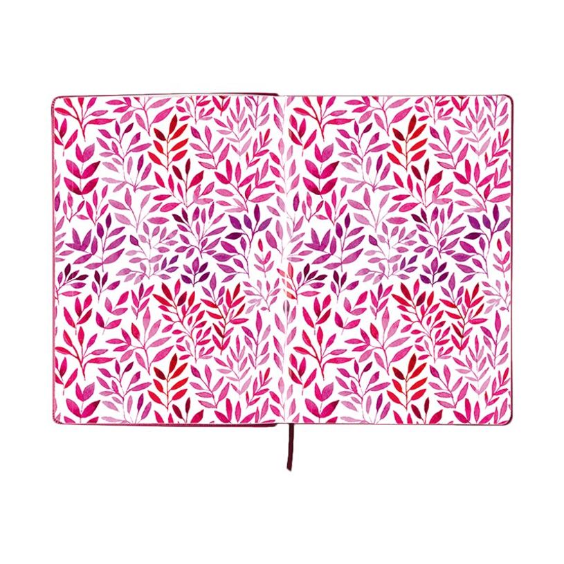 3108725881274-Oberthur Carmen - Carnet de notes souple A5 - uni - rose-P_79429918_2-2