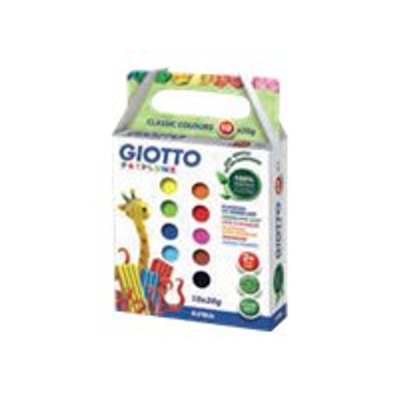 8000144001231-GIOTTO - 10 pains pâte à modeler végétale - 20gr-P_79429964_1-0