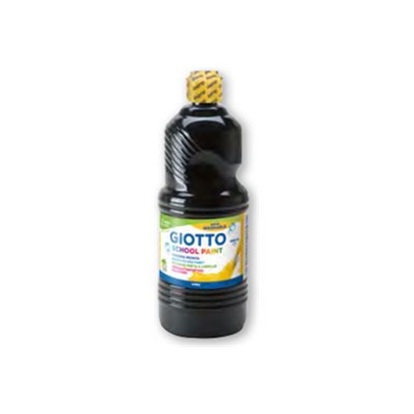 8000825005305-Giotto School - Gouache ultra lavable - noir - bouteille de 250 ml-P_79429984_2-1