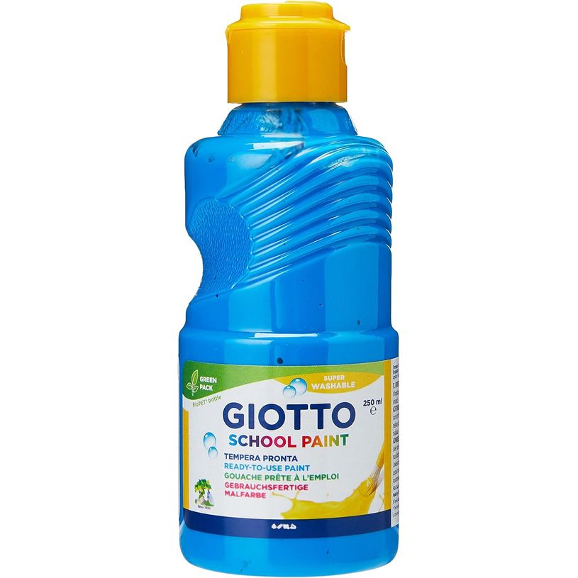 8000825005404-Giotto School - Gouache ultra lavable - bleu - bouteille de 250 ml-P_79429989_1-0