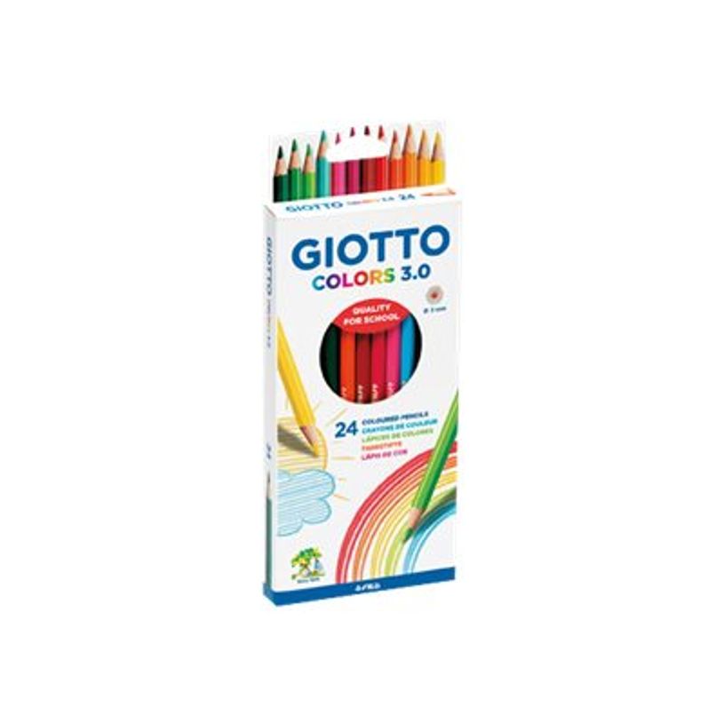 8000825009945-GIOTTO Colors 3.0 - 24 Crayons de couleur -P_79429991_1-0