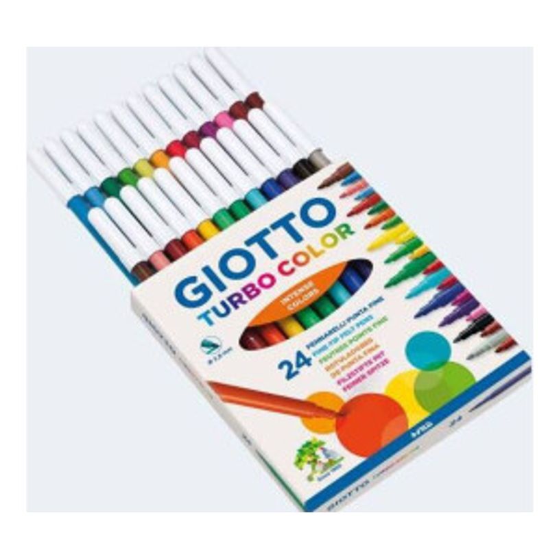 0007470140861-GIOTTO Turbo Color - 24 Feutres - pointe moyenne--1
