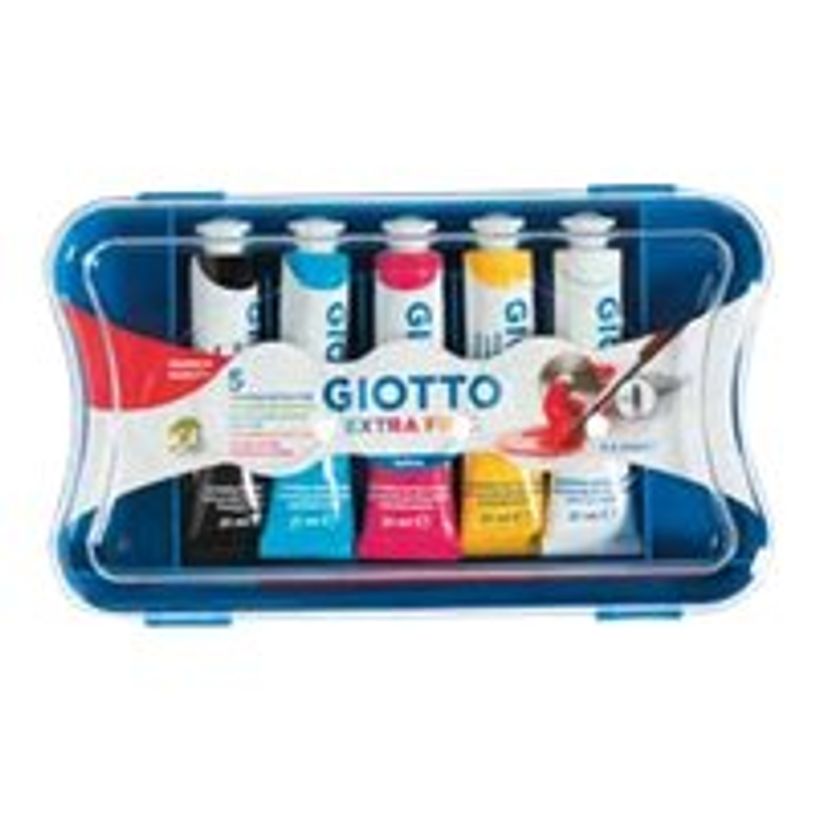 8000825313905-Giotto - Boite de 5 tubes peinture - gouache - -P_79430005_2-0
