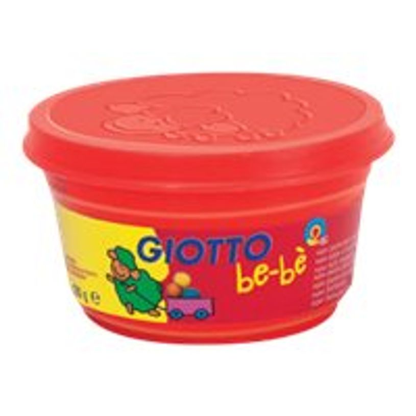 8000825464928-GIOTTO be-bè - pâte à modeler - 4pots Jaune, Rose, Rouge, Vert - 100gr-P_79430011_4-3