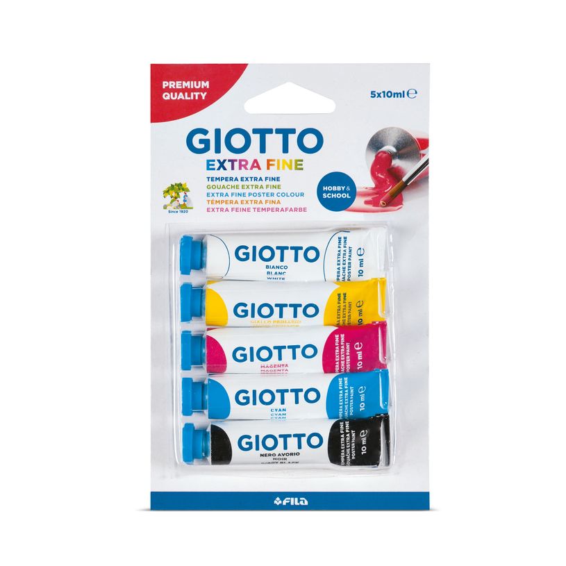 8000825654404-Giotto - 5 tubes peinture gouache - couleurs primaires - 10 ml-P_79430019_1-0