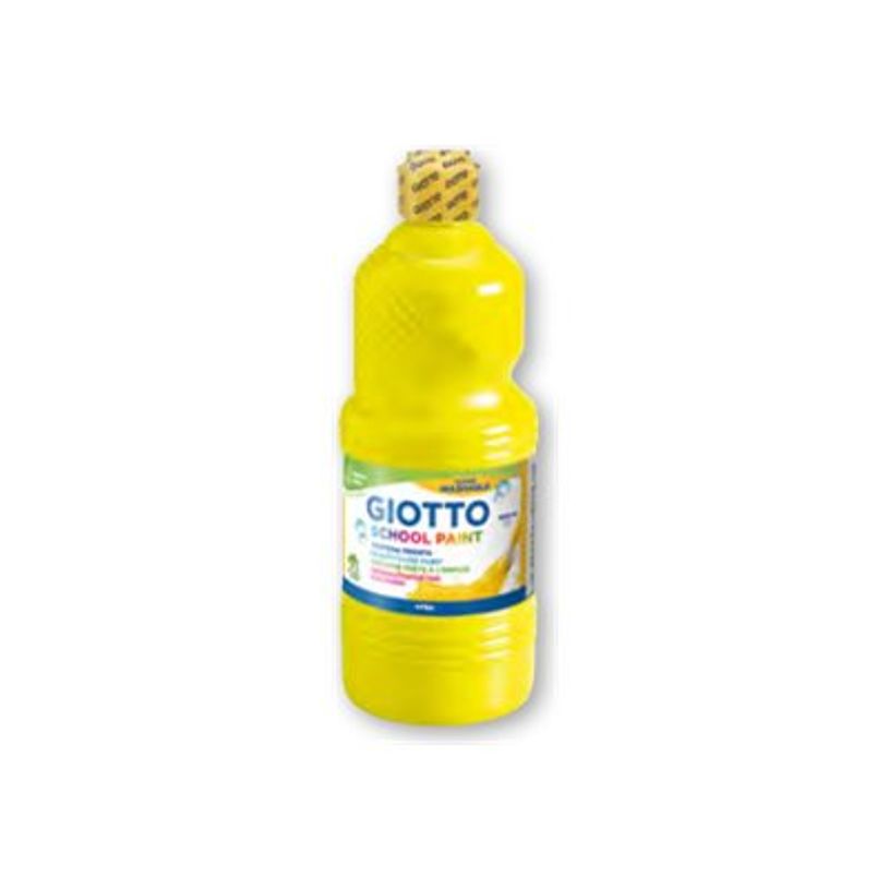 8000825977022-Giotto School - Gouache ultra lavable - jaune - bouteille d'1 L-P_79430021_2-1