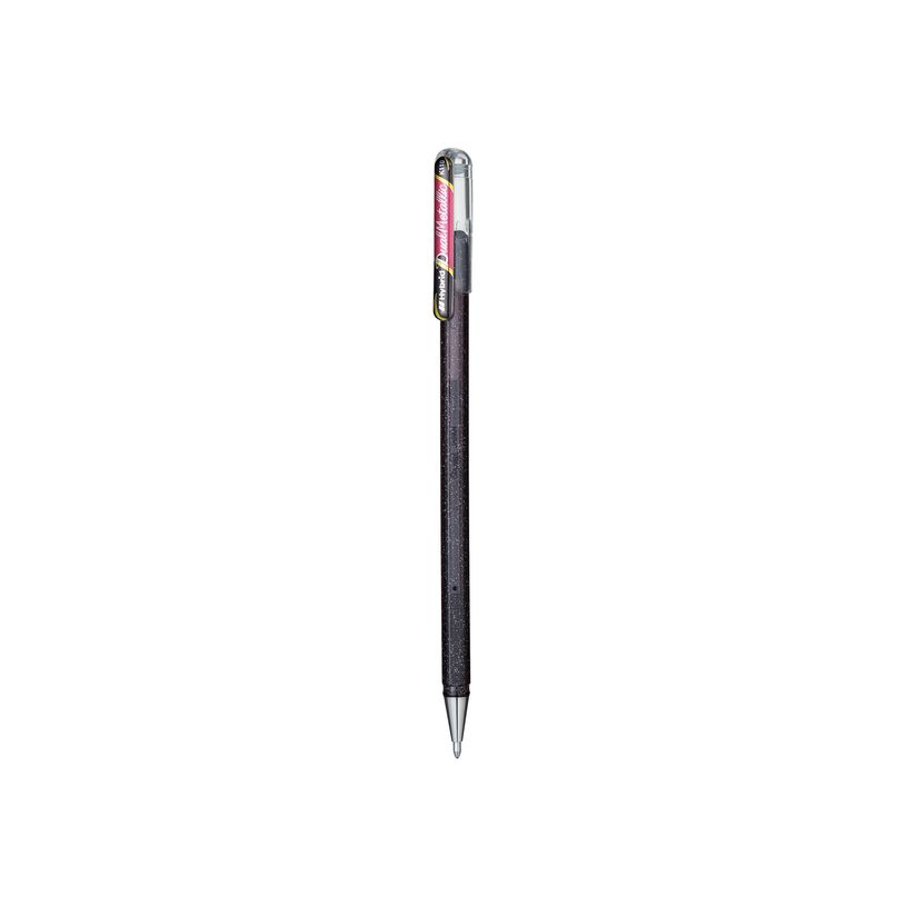 0884851024541-Pentel - Roller encre metallique pailletée - 1 mm - noir/rouge-P_79430032_4-3