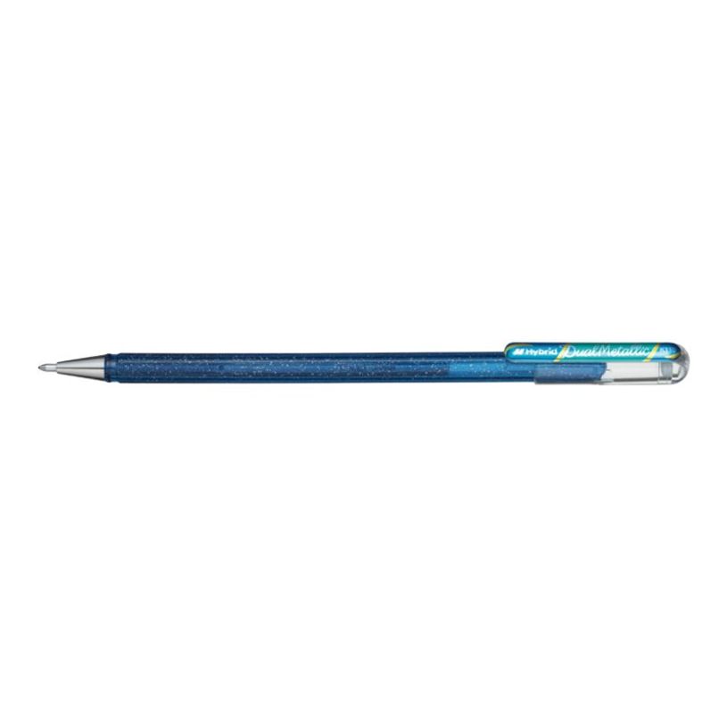 0884851024558-Pentel - Roller encre metallique pailletée - 1 mm - bleu/vert-P_79430033_5-3