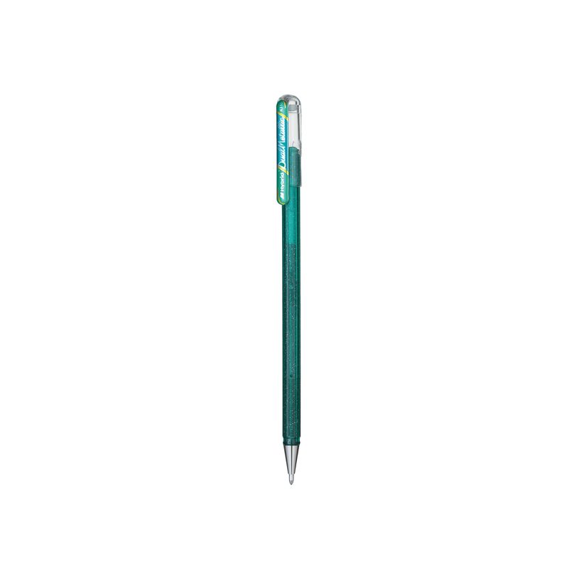 0884851024565-Pentel - Roller encre metallique pailletée - 1 mm - vert/bleu-P_79430034_5-3