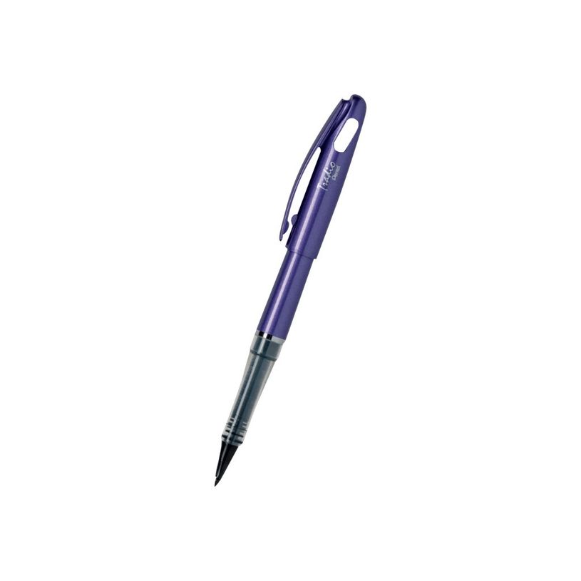 3474371960053-Pentel Tradio Brillant - Feutre plume - corps violet-P_79430047_1-0