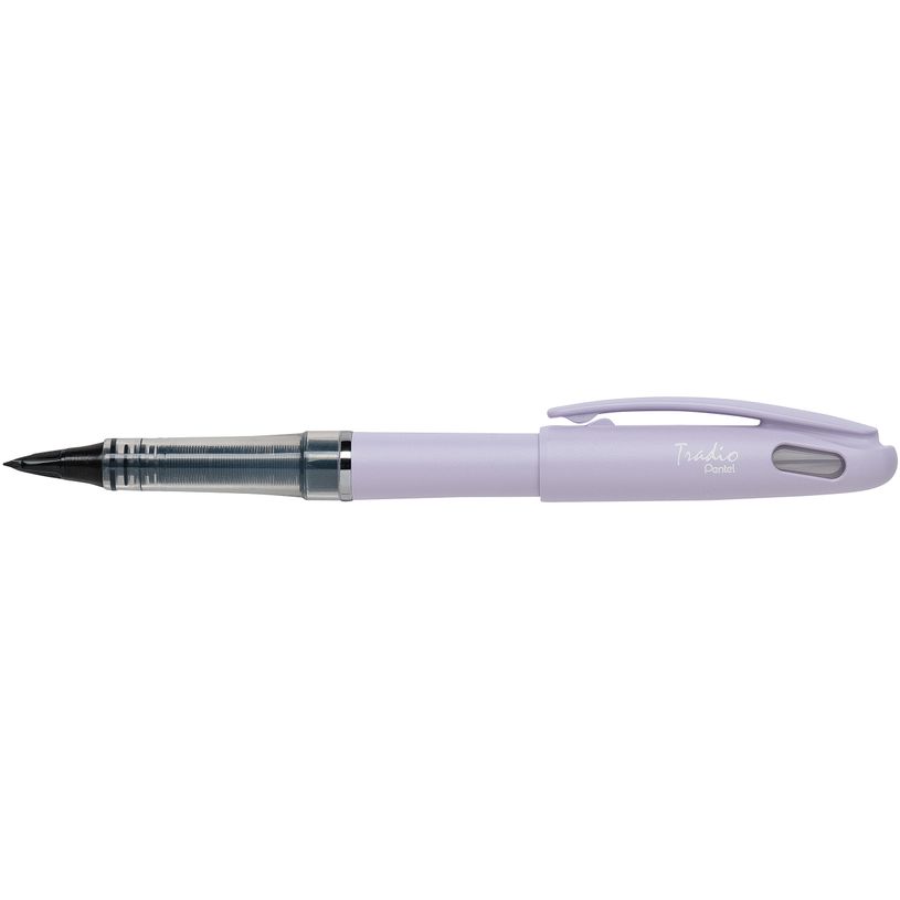 3474371970069-Pentel Tradio Pastel - Feutre plume - corps violet-P_79430060_1-0