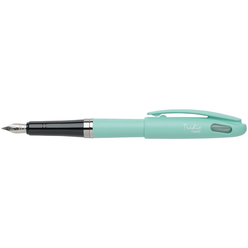 3474371970083-Pentel Tradio Pastel - Stylo plume - corps vert-P_79430062_1-0