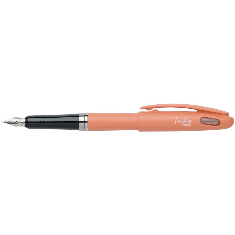 3474371970090-Pentel Tradio Pastel - Stylo plume - corps orange-P_79430063_1-0