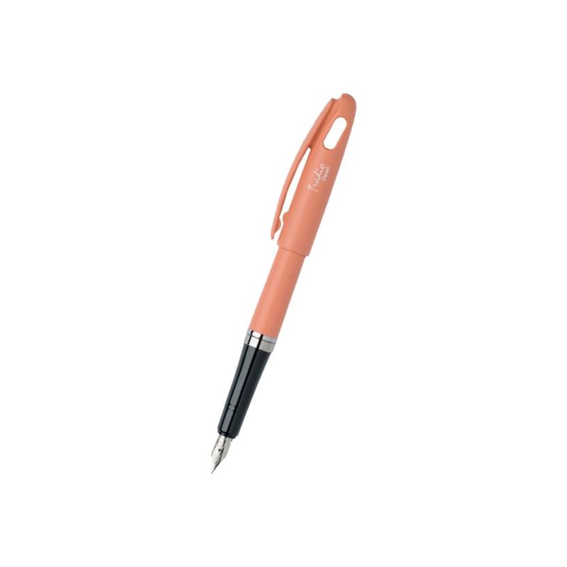 3474371970090-Pentel Tradio Pastel - Stylo plume - corps orange-P_79430063_2-1