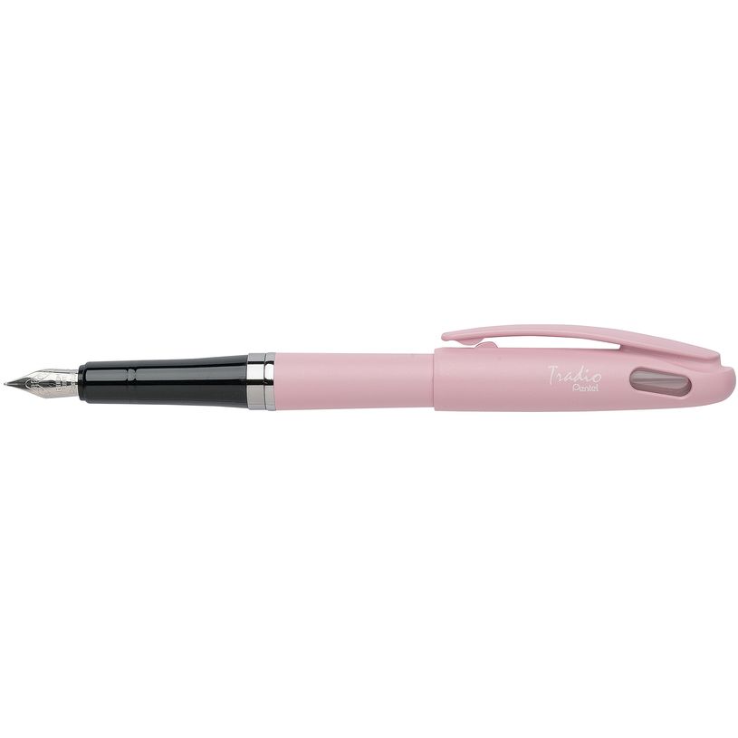 3474371970113-Pentel Tradio Pastel - Stylo plume - corps rose-P_79430065_1-0