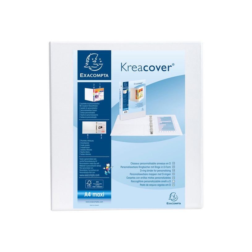 3130630519447-Exacompta Kreacover - Classeur à anneaux personnalisable - Dos 50 mm - A4 Maxi - blanc - 2-P_79430103_3-2