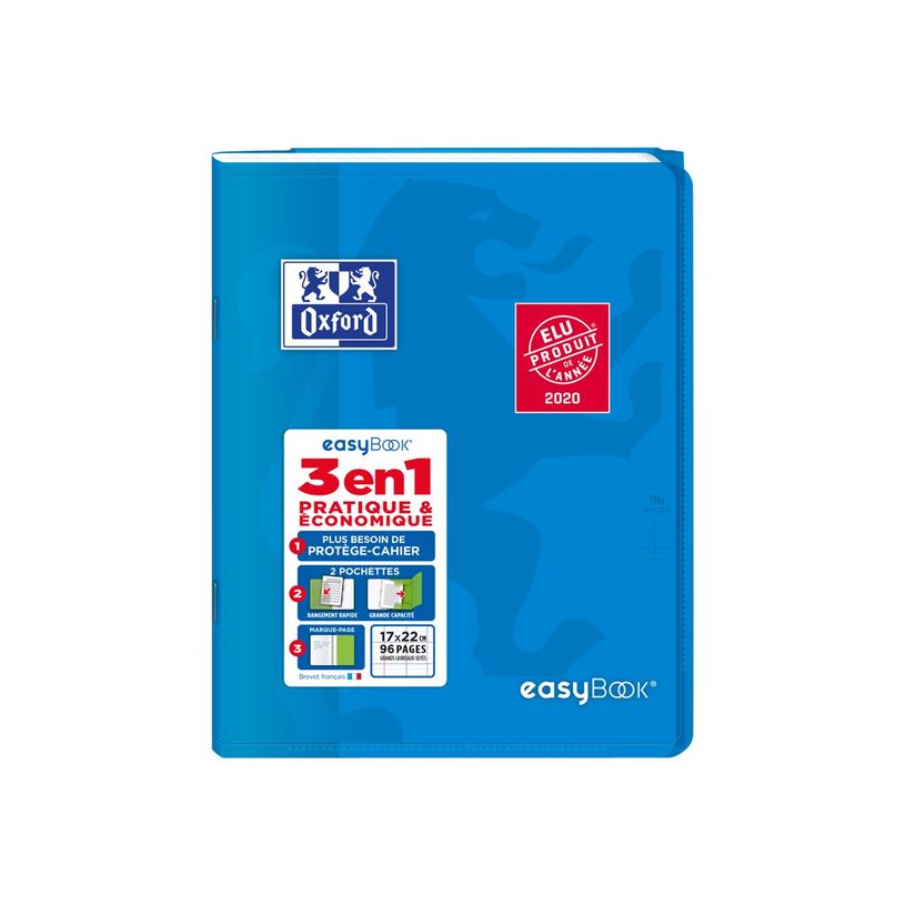 3020120119540-Oxford Easy Book - Cahier polypro 17 x 22 cm - 96 pages - grands carreaux (seyès) - dispon-P_79430138_12-15