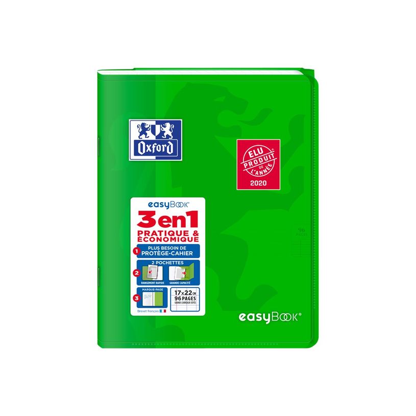 3020120119540-Oxford Easy Book - Cahier polypro 17 x 22 cm - 96 pages - grands carreaux (seyès) - dispon-P_79430138_16-13