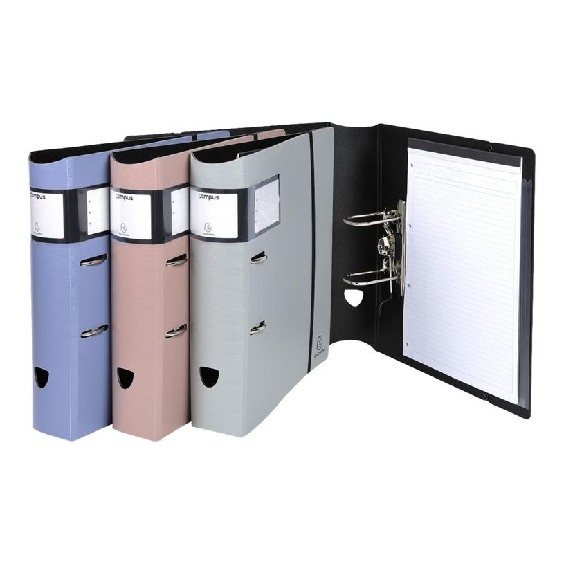 2012349432907-Exacompta Campus Métal - Classeur à levier - Dos 80 mm - A4 Maxi - pour 600 feuilles - disponib-P_79430153_9-8