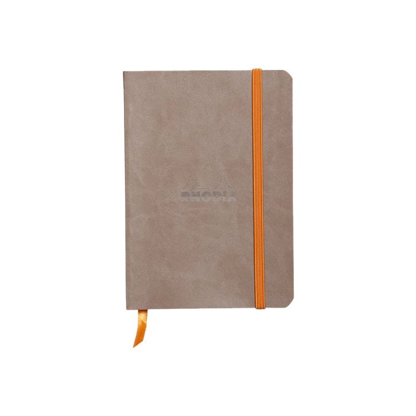 3037921173046-RHODIA Rhodiarama - Carnet souple A6 - 144 pages - ligné - taupe-P_79430238_1-0