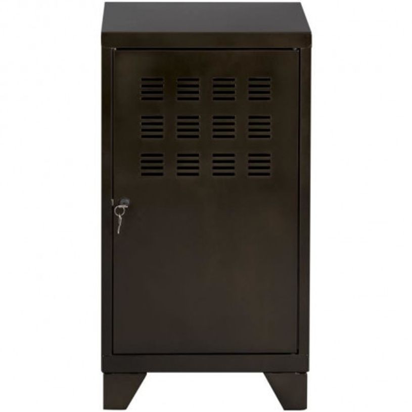 3219090956273-Casier de bureau avec pieds - 74 x 40 x 40 cm - noir vernis-P_79430378_1-0