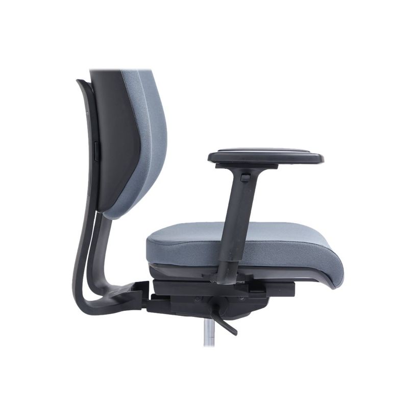 3760185029667-Fauteuil de bureau ROMEO - accoudoirs en option - gris, base noire-P_79430385_13-12