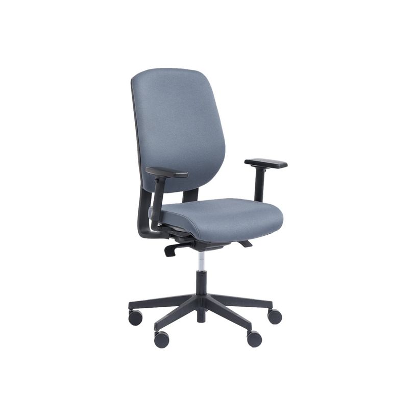 3760185029667-Fauteuil de bureau ROMEO - accoudoirs en option - gris, base noire-P_79430385_4-3