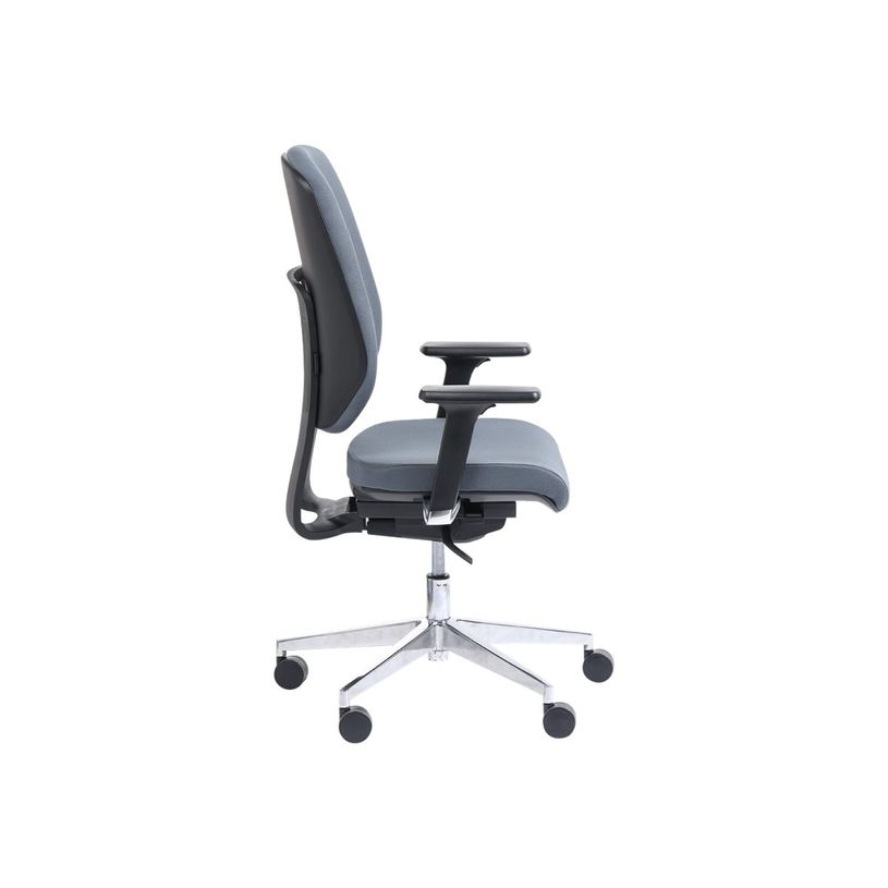 3760185029674-Fauteuil de bureau ROMEO - accoudoirs en option - gris, base alu-P_79430386_9-8